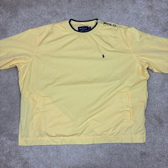 Vintage Polo Golf Ralph Lauren Pullover Windbreaker Men's XL Preppy - Picture 2 of 10